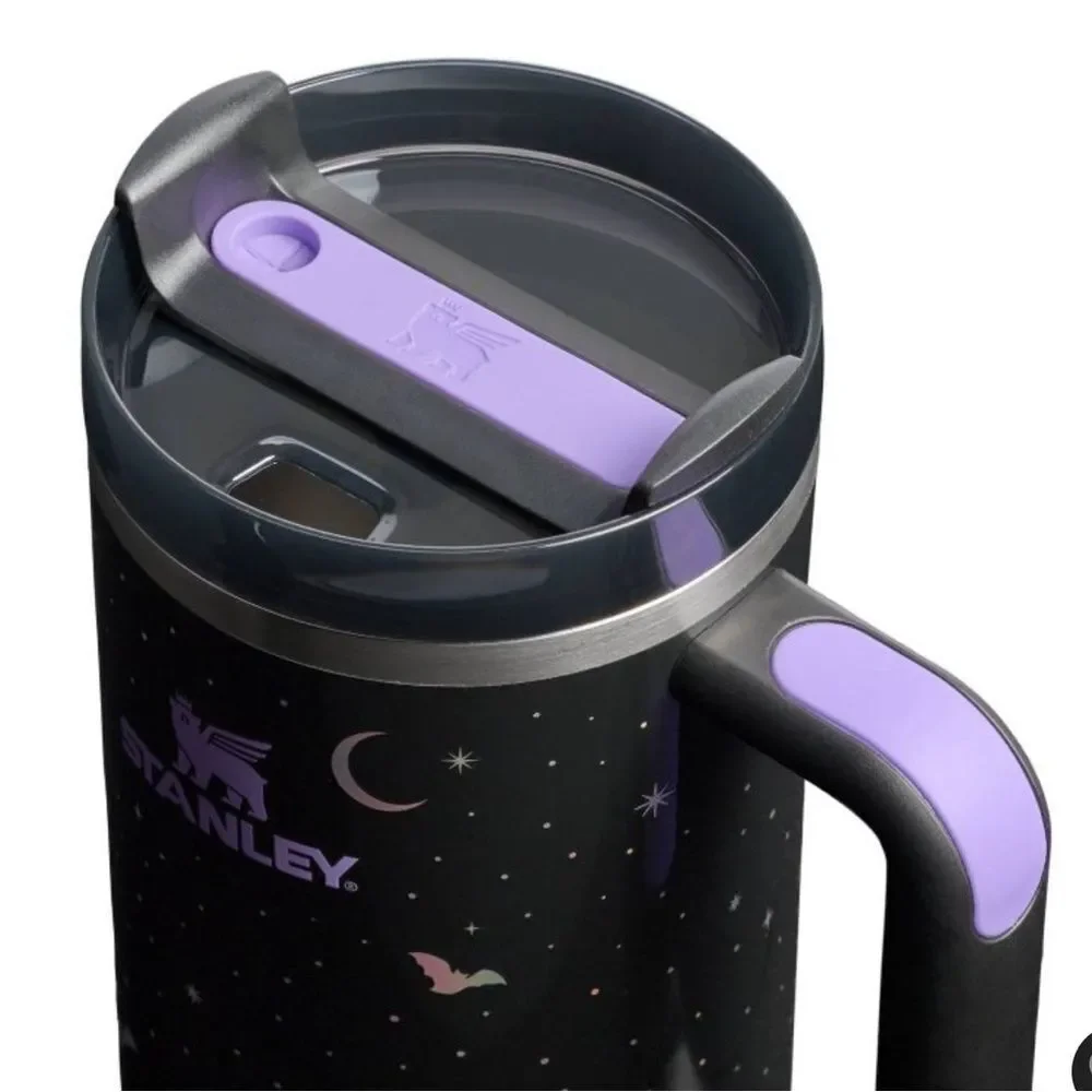 Stanley Halloween 40oz H2.0 Flowstate Quencher Tumbler in Spellcast Black. NWT! - Picture 3 of 11